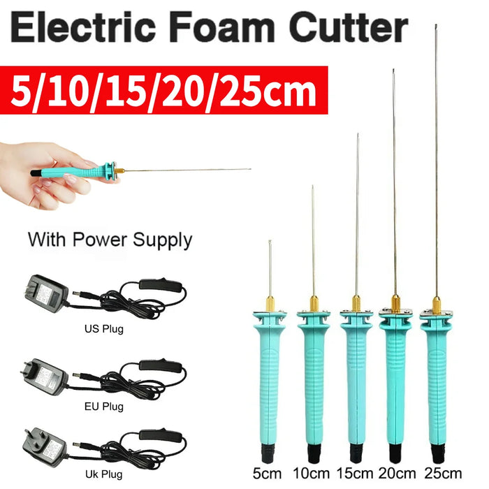 Electric Hot Wire Foam Cutter Pen – Lightweight, Fast-Heating Tool for Styrofoam & Craft Foam